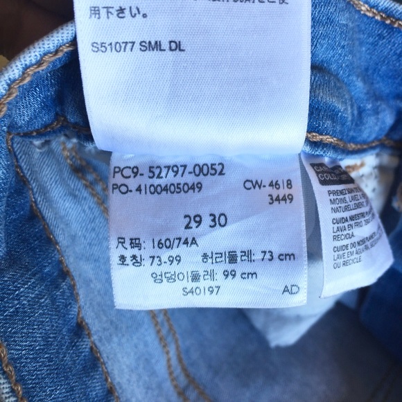 ❗️SOLD❗️Levi’s 720 Super Skinny High-rise Jeans - Picture 6 of 7